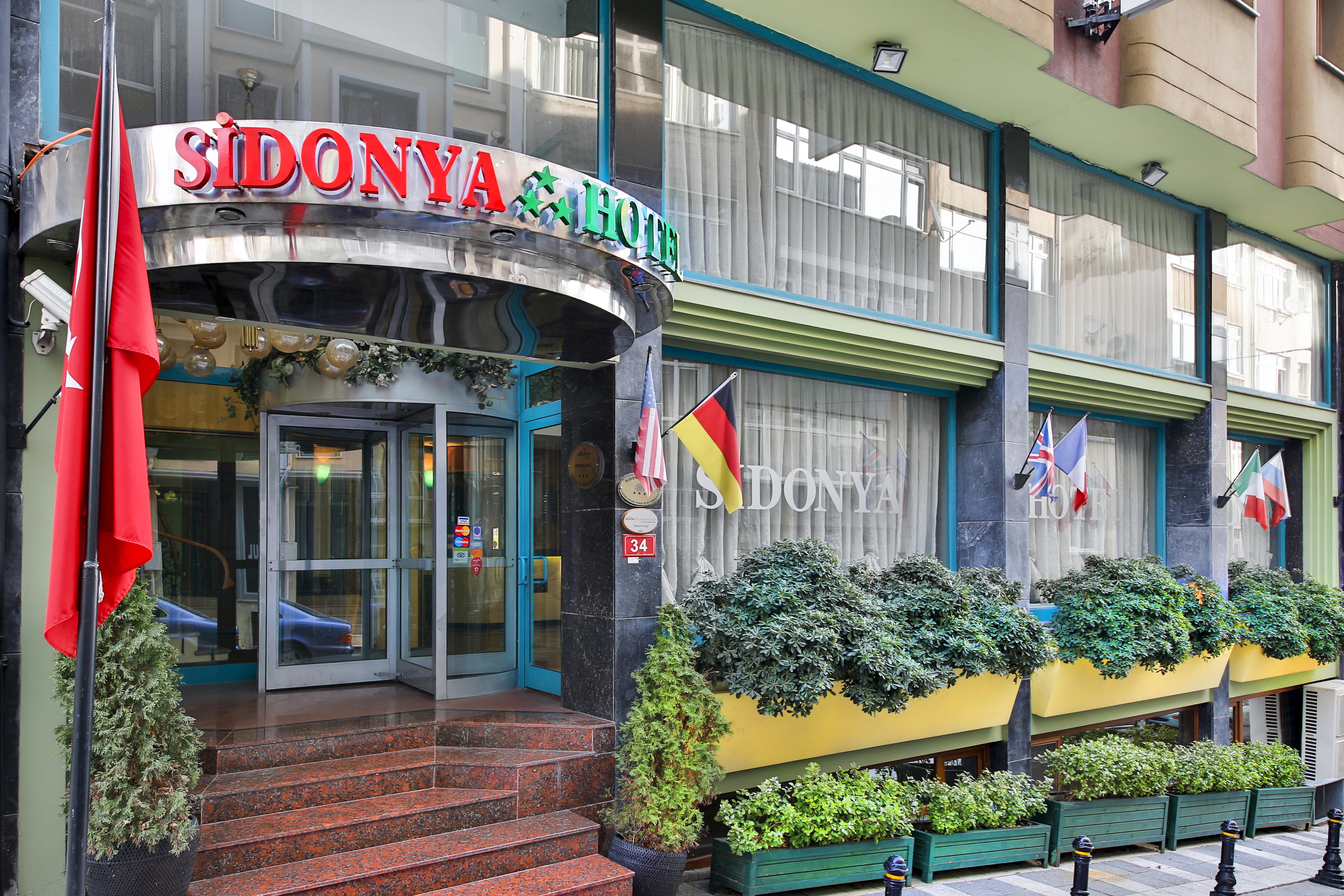 Sidonya Hotel Isztambul Kültér fotó